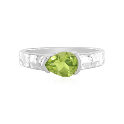 Anillo en plata con Peridoto (Faszination Türkis)