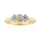 Anillo en oro con Diamante IF (D) (Annette)