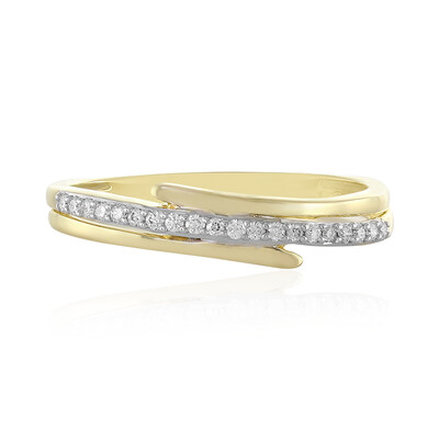 Anillo en oro con Diamante limpio a lupa F (LUCENT DIAMONDS)