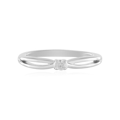 Anillo en plata con Diamante I2 (H)