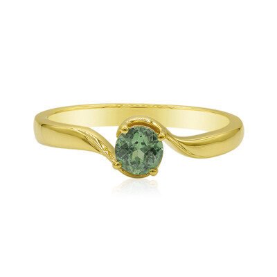 Anillo en oro con Demantoide de Madagascar (John Ferry)