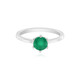 Anillo en plata con Ónix verde