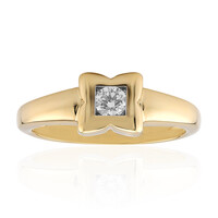 Anillo en oro con Diamante IF (D)