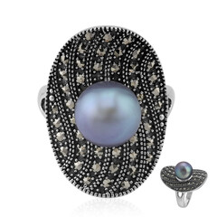 Anillo en plata con Perla Freshwater (Annette classic)