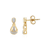 Pendientes en plata con Diamante I2 (I)