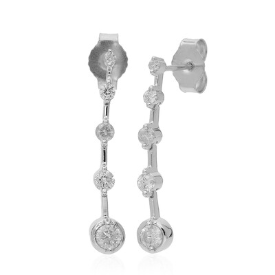 Pendientes en oro con Diamante I3 (H)