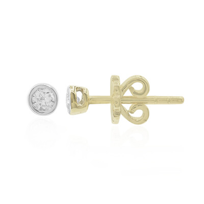 Pendientes en oro con Diamante SI1 (G) (Annette)