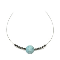 Collar con Larimar