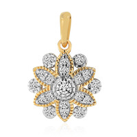 Colgante en oro con Diamante IF (D)