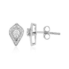 Pendientes en oro con Diamante limpio a lupa F (LUCENT DIAMONDS)