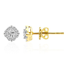 Pendientes en oro con Diamante VVS1 (G)