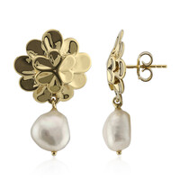 Pendientes en plata con Perla blanca Freshwater (TPC)