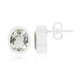 Pendientes en plata con Topacio blanco (MONOSONO COLLECTION)