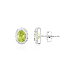 Pendientes en plata con Peridoto de Arizona