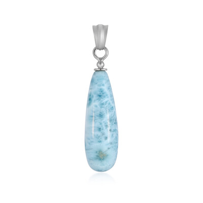 Colgante en plata con Larimar