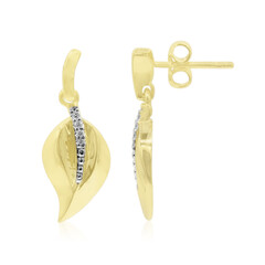 Pendientes en plata con Diamante I1 (G)