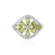 Anillo en plata con Peridoto