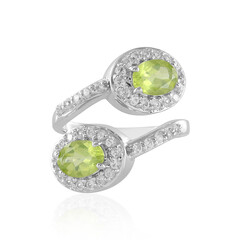 Anillo en plata con Peridoto