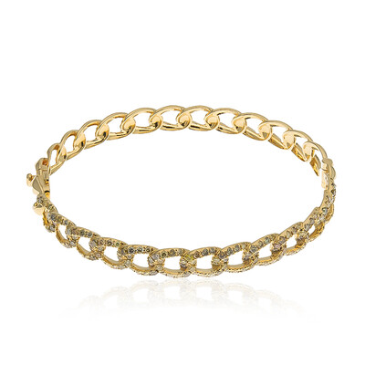 Brazalete en oro con Diamante fancy SI2 (CIRARI)