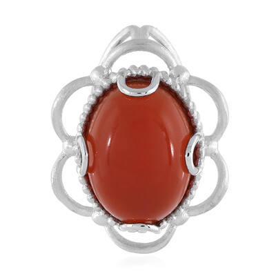 Anillo en plata con Ónix rojo