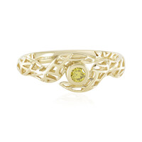 Anillo en oro con Diamante amarillo I2 (Ornaments by de Melo)