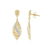 Pendientes en plata con Diamante I3 (J)