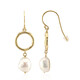 Pendientes en plata con Perla Freshwater (TPC)