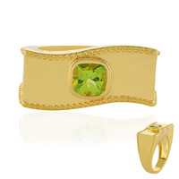 Anillo en plata con Peridoto