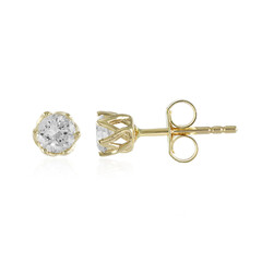 Pendientes en oro con Diamante I2 (H) (de Melo)