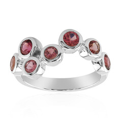 Anillo en plata con Turmalina rosa de Brasil (Pallanova)