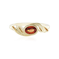 Anillo en oro con Zafiro Padparadscha