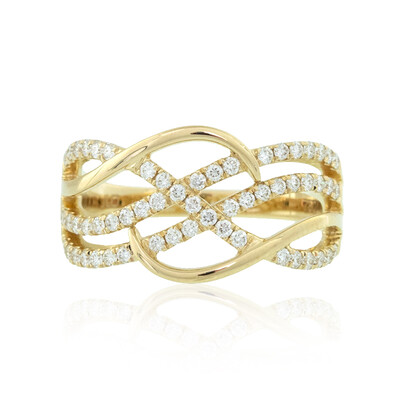 Anillo en oro con Diamante limpio a lupa F (LUCENT DIAMONDS)