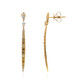 Pendientes en oro con Diamante fancy SI2 (CIRARI)