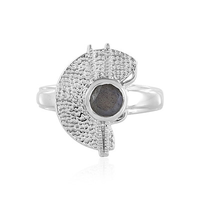 Anillo en plata con Labradorita (MONOSONO COLLECTION)