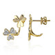 Pendientes en oro con Diamante SI1 (G) (Annette)