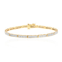 Brazalete en oro con Diamante I2 (I)