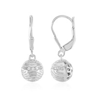 Pendientes en plata con Zircón (SAELOCANA)