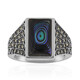 Anillo en plata con Concha de Abalone (Annette classic)