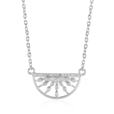 Collar en plata con Diamante I2 (I)