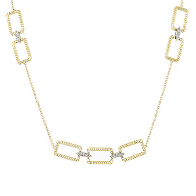 Collar en oro con I1 (I) Diamante (Ornaments by de Melo)