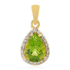 Colgante en plata con Peridoto