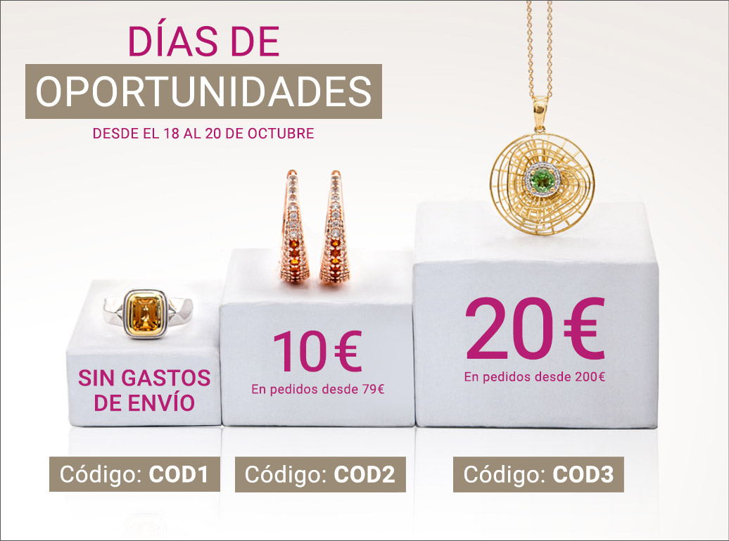 Joyas certificadas en oferta